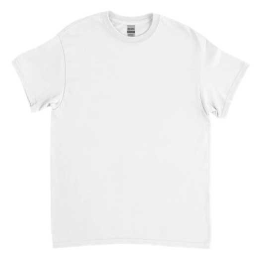 White Gildan Heavy Cotton Tees White